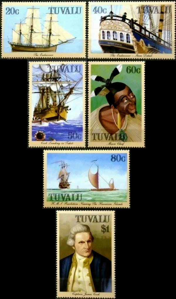 1988 Voyages of Captain Cook Stamps
