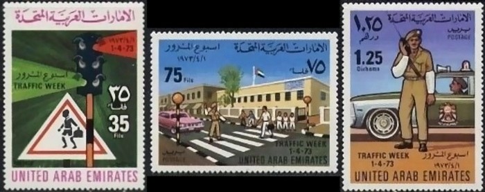 1973 Traffic Week Stamps