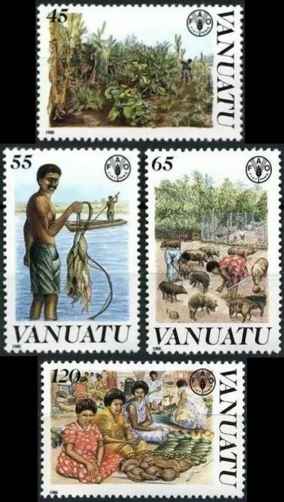 1988 Food and Agricultural Organization Stamps