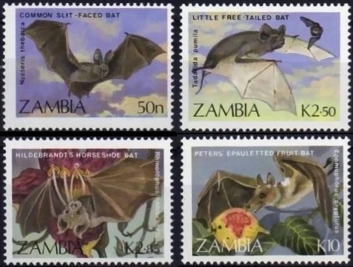 1989 Bats Stamps