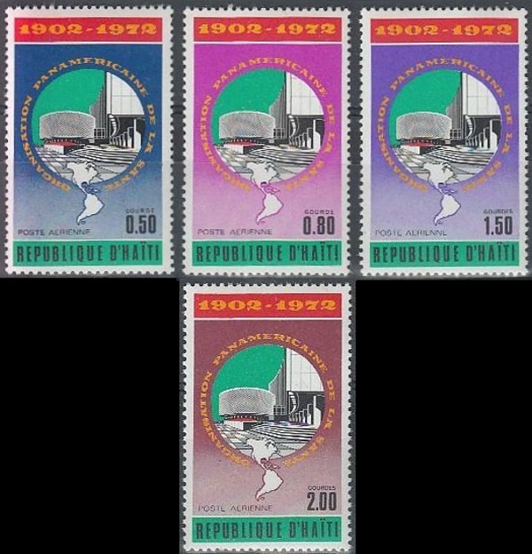 1973 70th Anniversary of the Pan-American Health Organization Stamps 1973 70th Anniversary of the Pan-American Health Organization Stamps