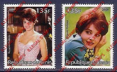Benin 2009 Famous People Rosanna Podesta Counterfeit Illegal Stamps