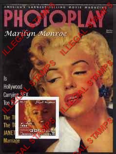 Somalia 2003 Marilyn Monroe Illegal Stamp Souvenir Sheet of 1