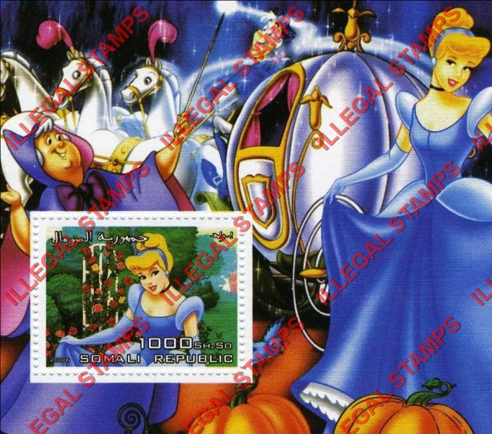 Somalia 2006 Cinderella Illegal Stamp Souvenir Sheet of 1